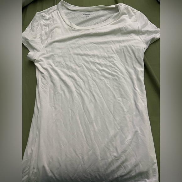 Express fitted tee size small white - Picture 1 of 3